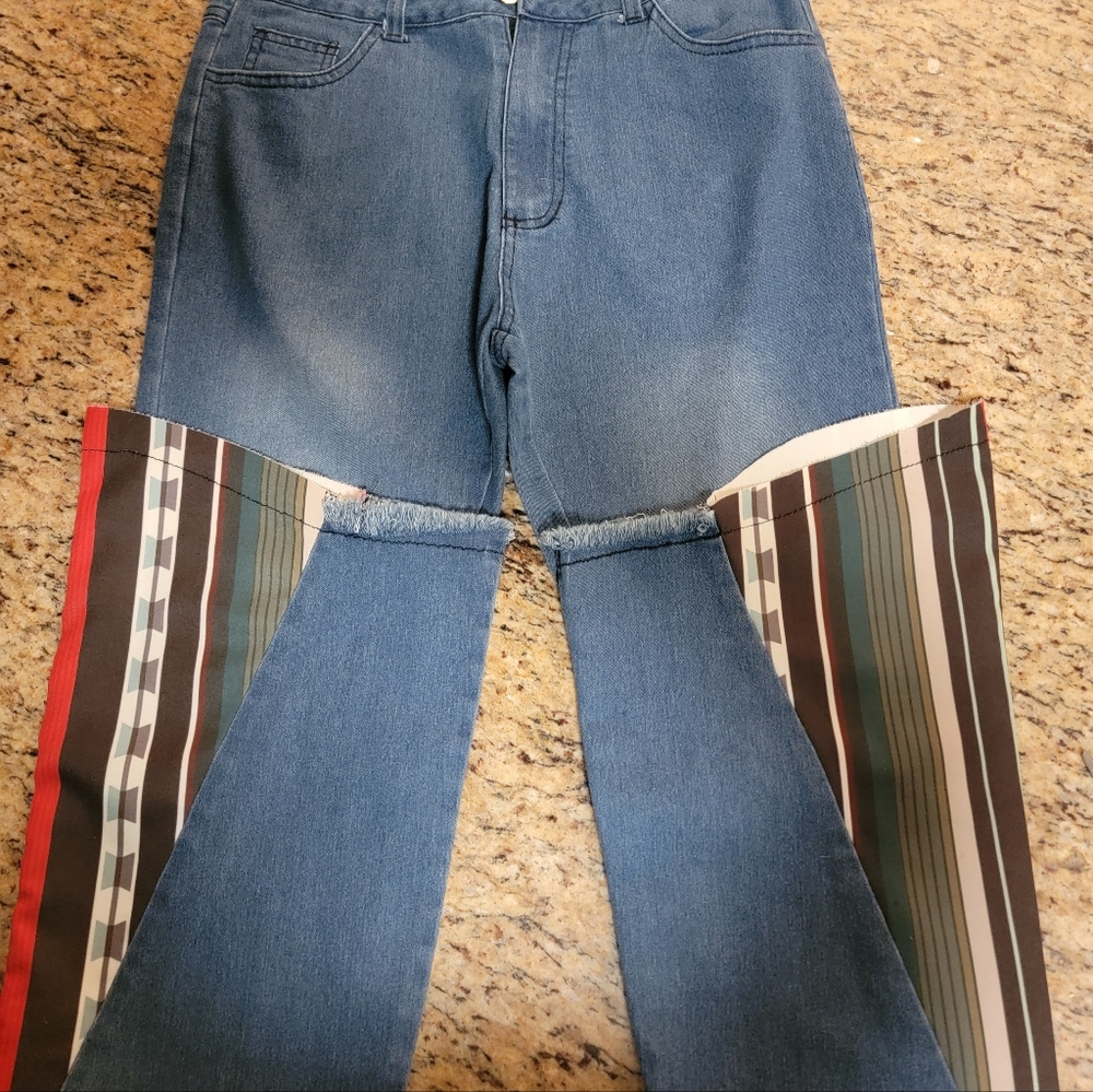 Misslook Aztec Flare Jeans